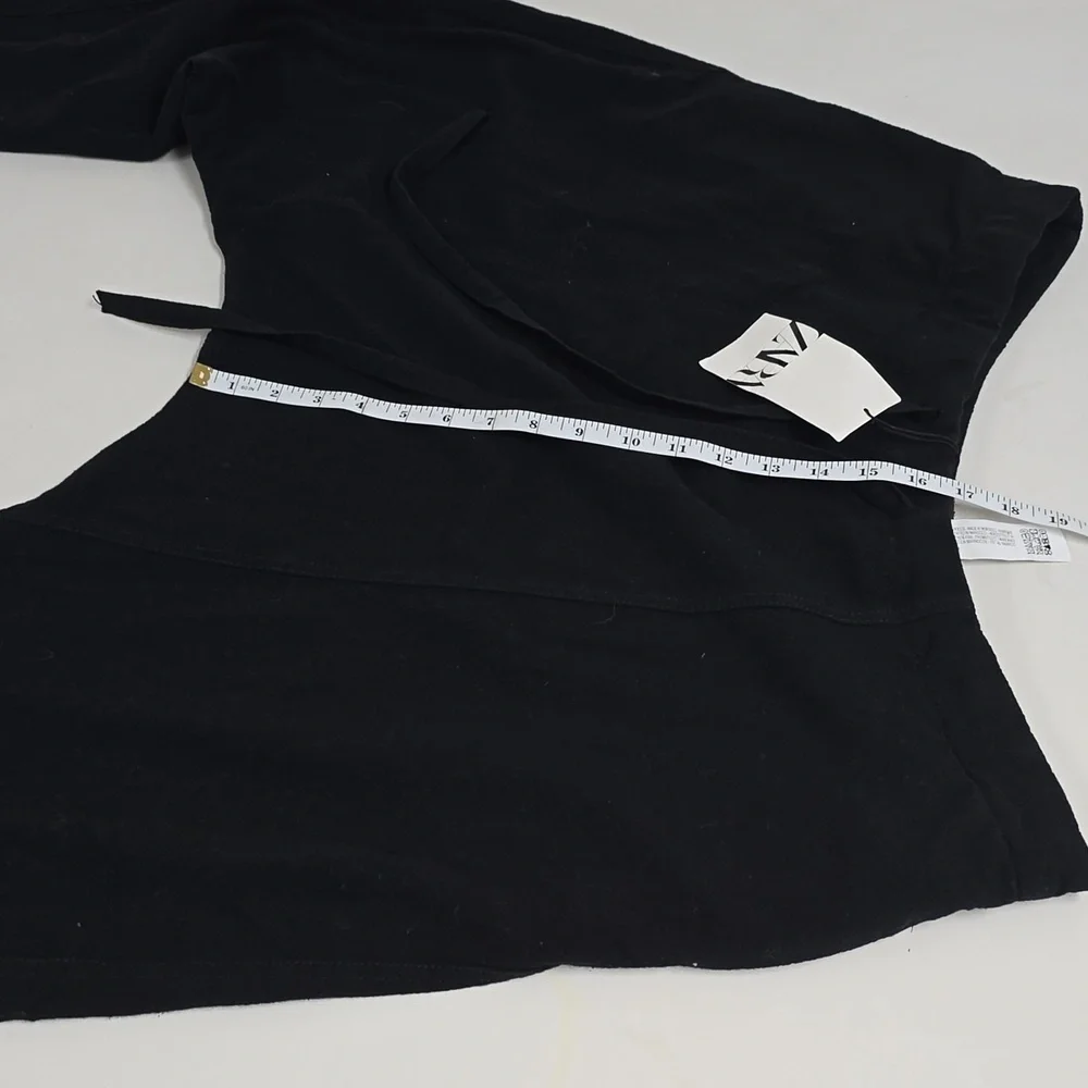 Zara Black Sweatpants Comfortable Joggers